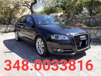 Usata Audi A3 140 CV (102 kW) 2012 Nero Utilitaria