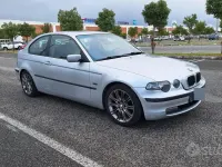 Usata BMW 316 Compact Sport Line 116 CV (85 kW) 2001 Grigio Utilitaria