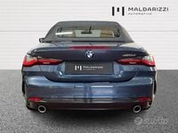 Usata BMW 420 Sport Line 190 CV (139 kW) 2023 Blu Cabrio