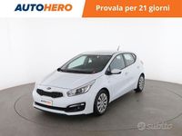 Usata Kia Ceed Active 135 CV (99 kW) 2016 Bianco Utilitaria