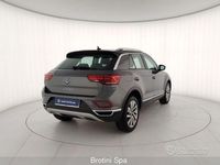 Usata VW T-Roc Style 110 CV (80 kW) 2022 Grigio metallizzato SUV
