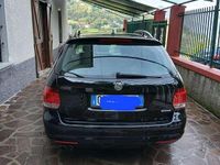 Usata VW Golf Trendline 105 CV (77 kW) 2011 Nero Station wagon