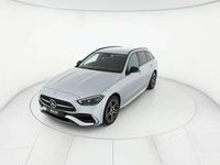Usata Mercedes C300e Premium Plus 313 CV (230 kW) 2022 Argento metalizzato Station wagon
