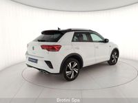 Usata VW T-Roc R-line 150 CV (110 kW) 2022 Bianco SUV