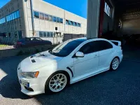 Usata Mitsubishi Lancer Evolution 295 CV (216 kW) 2011 Bianco Berlina