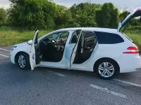 Usata Peugeot 308 120 CV (88 kW) 2015 Bianco Station wagon