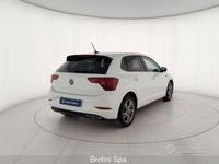 Usata VW Polo R-line 95 CV (69 kW) 2022 Bianco Berlina