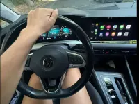 Usata VW Golf VIII Life 150 CV (110 kW) 2020 Blu/azzurro Berlina
