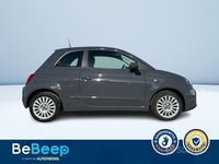 Usata Fiat 500 Lounge 69 CV (50 kW) 2017 Grigio metallizzato Berlina