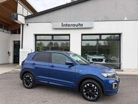 Usata VW T-Cross R-line 95 CV (69 kW) 2022 Reef blue SUV