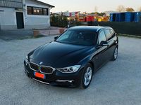 Usata BMW 320 Luxury Line 184 CV (135 kW) 2014 Nero Station wagon