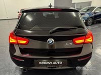 Usata BMW 118 Sport Line 136 CV (100 kW) 2018 Nero Utilitaria