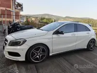 Usata Mercedes A200 AMG 136 CV (100 kW) 2014 Bianco Utilitaria