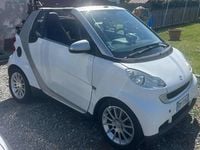 Usata Smart ForTwo Cabrio Passion 71 CV (52 kW) 2008 Bianco Cabrio
