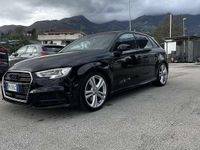 Usata Audi A3 Ambiente 184 CV (135 kW) 2017 Nero Berlina