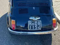 Usata Fiat 500 Lusso 18 CV (13 kW) 1969 Blu/azzurro Utilitaria