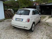 Usata Fiat 500 75 CV (55 kW) 2009 Bianco Cabrio