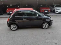 Usata Fiat 500 Lounge 69 CV (50 kW) 2016 Nero Cabrio