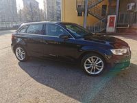 Usata Audi A3 Ambiente 110 CV (80 kW) 2018 Nero Berlina