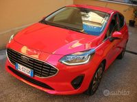 Usata Ford Fiesta Titanium 75 CV (55 kW) 2022 Rosso Utilitaria