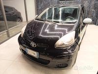 Usata Toyota Aygo 68 CV (50 kW) 2010 Nero Utilitaria