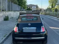 Usata Fiat 500C 69 CV (50 kW) 2015 Blu Cabrio
