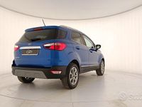 Usado Ford Ecosport Titanium S 100 HP (73 kW) 2018 Azul SUV