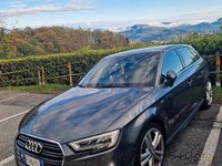 Usata Audi A3 150 CV (110 kW) 2019 Grigio Berlina