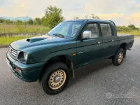 Usata Mitsubishi L200 100 CV (73 kW) 1998 Verde Pick-up