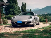Usata Porsche 911 Carrera 4S Cabriolet 385 CV (283 kW) 2009 Argento Cabrio