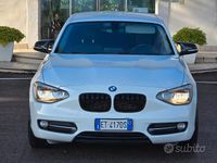 Usata BMW 118 Sport Line 140 CV (102 kW) 2013 Bianco Utilitaria