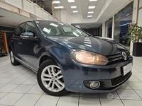 Usata VW Golf VI Highline 105 CV (77 kW) 2011 Blu Utilitaria