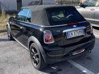 Usata Mini Cooper D Cabriolet 111 CV (81 kW) 2012 Nero Cabrio