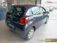 Usata Citroën C1 PureTech 81 CV (59 kW) 2015 Blu Utilitaria