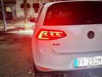 Usata VW Golf VII GTD 184 CV (135 kW) 2015 Bianco Utilitaria