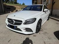 Usata Mercedes C220 Premium 194 CV (142 kW) 2019 Bianco Berlina