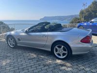 Usata Mercedes SL350 245 CV (180 kW) 2003 Argento Cabrio