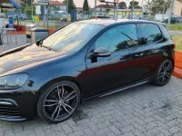 Usata VW Golf VI R 271 CV (199 kW) 2011 Nero Utilitaria