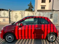 Usata Fiat 500 Lounge 69 CV (50 kW) 2010 Rosso Berlina