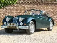 Usata Jaguar XK SE 213 CV (156 kW) 1957 Verde Cabrio