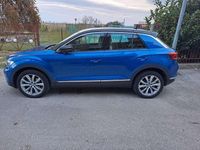 Usata VW T-Roc Advance 150 CV (110 kW) 2020 Blu/azzurro SUV