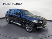 Usata BMW X3 xLine 190 CV (139 kW) 2020 Nero SUV