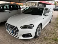 Usata Audi A5 Sport 190 CV (139 kW) 2019 Bianco Coupé