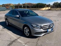 Usata Mercedes C220 170 CV (125 kW) 2014 Grigio Berlina