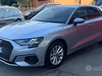Usata Audi A3 Advanced 116 CV (85 kW) 2022 Grigio Berlina