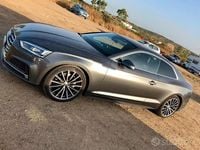 Usata Audi A5 S-Line 190 CV (139 kW) 2019 Grigio Coupé