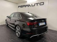 Usata Audi RS3 Ambiente 400 CV (294 kW) 2018 Nero Berlina