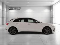 Usata Audi A3 150 CV (110 kW) 2023 Bianco Berlina