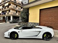 Usata Lamborghini Gallardo 560 CV (411 kW) 2009 Bianco Cabrio