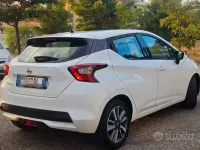 Usata Nissan Micra Acenta 90 CV (66 kW) 2019 Bianco Utilitaria